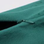 Набор декоративных наволочек Этель с кисточками, цвет зелёный, 45?45 см - 2 шт., полиэстер, велюр