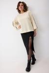 Блуза BegiModa 4149 топленое молоко