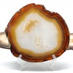 Агатовые срезы на 4 персоны "Подставка под горячее", 595г (N)