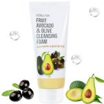 LBLG FOAM Пенка для лица очищающая с экстрактами авокадо и оливы LEBELAGE FRUIT AVOCADO&OLIVE CLEANSING FOAM 100ml
