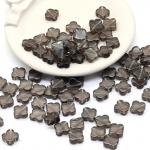 Бусина Клевер из раухтопаза 11мм, 1 шт