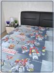 Детская простыня Ивановская бязь Трансформеры вид 1 серый