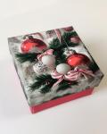 Подарочная коробочка "Новогодние Игрушки"