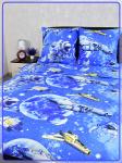 Детское постельное белье бязь Космонавт
