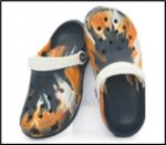 Комплект для Nordman Shark Туфли летние (сабо), Женские, цвет Синий с белым ремешком, модуляция белый рыжий