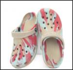 Комплект для Nordman Shark Туфли летние (сабо), Женские, цвет Бежевый, модуляция розовый, голубой/бирюзовый