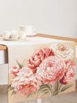 Английский сад Пионы Le Gobelin Салфетка 40х100 см 2105409