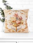 Английский сад Театр цветов бежевый Наволочка 45х45 2103988