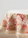 Английский сад Пионы Le Gobelin Скатерть круг д140 см 2102240 бахрома
