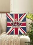 Англия винтаж Корона Наволочка 45х45 см 2103761