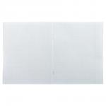 Тетрадь общая 48 листов в клетку, блок №2, обложка ватман 120 г/м2, скрепка