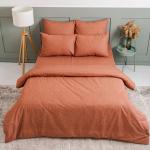 Пододеяльник 'Цвет эмоций' 205х217, поплин, 100% хлопок, пл. 110 гр./кв. м., 'Кэмел текстура'