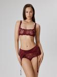 Бюстгальтер Bralette жен. Sauvi бордовый