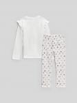 Набор детский для девочек ((1)джемпер и (2)брюки) Bemmi белый
