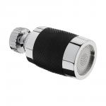 Аэратор-насадка для смесителя с фильтром, 2 режима, хром/черный