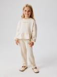 Комплект детский для девочек ((1)джемпер и (2)брюки) Masindi_set крем