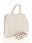 TB237-01 Сумка женская, иск.кожа/текстиль, бежевый