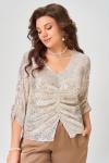 Блуза FITA 20791 золотисто-бежевый