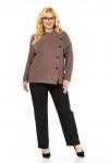 Джемпер Элль стиль 2428-Р кофе