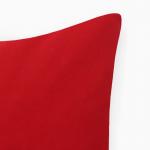 Комплект наволочек «Этель», 50?70 см, 2 шт., красная, поплин, хлопок 100%