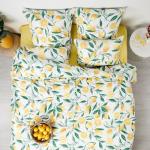 Постельное бельё 1.5-спальное «Ночь нежна. Лимоны», поплин