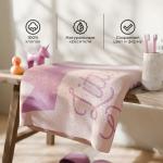 Полотенце махровое «Этель» Little queen, 70?130 см, хлопок 100%