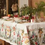 Набор новогодний «Этель» Christmas bells, скатерть 150?110±2 см с ГМВО, салфетки 40?40 см, 4 шт.