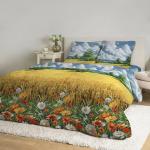 Комплект постельного белья 1,5-спальный, бязь ГОСТ (220) (Родные просторы)