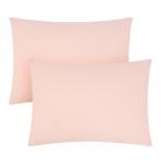 Комплект наволочек «Этель», 50?70 см, 2 шт., пудровый, поплин, хлопок 100%