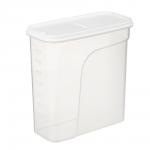 Банка для сыпучих продуктов МАШ прямоугольный 2,4л, пластик