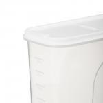 Банка для сыпучих продуктов МАШ прямоугольный 2,4л, пластик