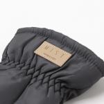 Варежки женские MIST, с меховым утеплителем, размер 26 см, серые