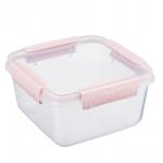 Контейнер для продуктов герметичный Butterfly квадрат 1,2 л (156х156х84 мм) 2 цвета