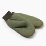 Варежки женские MINAKU, хаки, 24 см