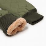 Варежки женские MINAKU, хаки, 24 см