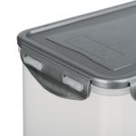 Контейнер герметичный для СВЧ с защелками, 2,2л, 205х135х130мм, пластик