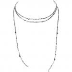 "Klart" набор для бисероплетения 11-503 "Чокер. Серебряный шнурок"