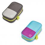 "Carioca" Пенал школьный ROOMY 2 отделения на молнии, с наполнением