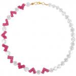 "Klart" набор для бисероплетения 11-508 "Чокер. Яркие сердечки"