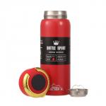 Термос Мастер К Traveller, 500 мл, сохраняет тепло до 8 ч, нержавеющая сталь, красный