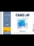 "Canson" Альбом для акварели "Montval" 100\% целлюлоза 300 г/м2 A3 29.7 х 42 см на спирали 12 л.