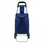 Тележка + сумка тм VETTA, ткань оксфорд, до 10кг, 33х26х82см, 16л, колеса ЭВА d13см