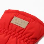 Варежки женские меховые MIST, размер 26 см, красные