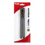 "Pentel" Набор гелевых ручек  Energel 2 шт. BL417-2A цвет чернил: черный