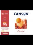 "Canson" Альбом для масла и акрила Figueras 290 г/м2 A4+ 24 х 33 см склейка с одной стороны в полиэтиленовой пленке 10 л.