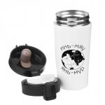 Термокружка «Инь-Мяу», 380 мл, сохраняет тепло 8 ч, с ситечком