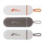 VETTA Бокс-флешка для таблеток, 11x3,8 см, пластик