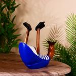 Подставка под бутылку «Уточка в синем», 25?10?20 см, дерево