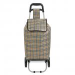 Тележка + сумка, до 30кг тм VETTA, брезент, 28х32х92см, 32л, колеса ЭВА d15см