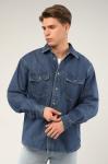 Мужская джинсовая рубашка Happyfox